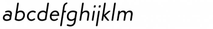Simplo Soft Italic Font LOWERCASE