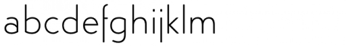 Simplo Soft Thin Font LOWERCASE