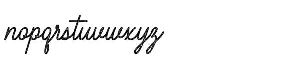 Simply Harmony Stamp Font LOWERCASE