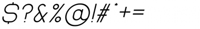 Simpo Sans Medium Italic Font OTHER CHARS