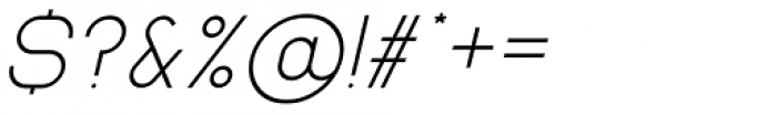 Simpo Sans Regular Italic Font OTHER CHARS