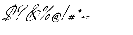 Simsalty Barthilon Italic Font OTHER CHARS