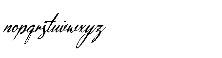 Simsalty Barthilon Italic Font LOWERCASE