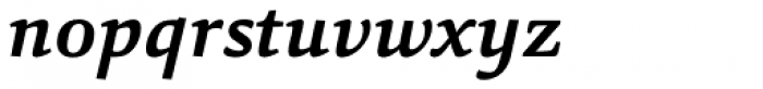 Sina Bold Italic Font LOWERCASE
