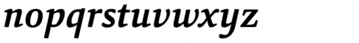 Sina Nova Bold Italic Font LOWERCASE
