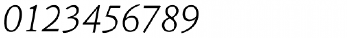Sina Nova ExtraLight Italic Font OTHER CHARS