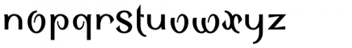 Sinah Sans Bold Condensed Font LOWERCASE