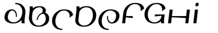 Sinah Sans Bold Italic Font UPPERCASE