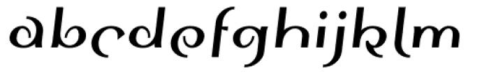 Sinah Sans Bold Italic Font LOWERCASE