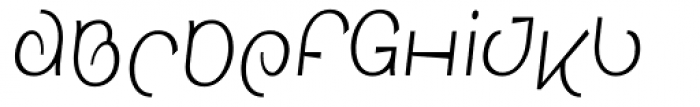 Sinah Sans Condensed Italic Font UPPERCASE
