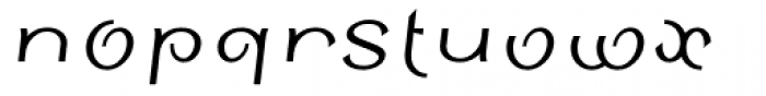 Sinah Sans Italic Font LOWERCASE