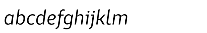 Sinal Light Italic FONT
