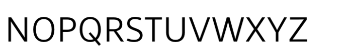 Sinal Light Font UPPERCASE