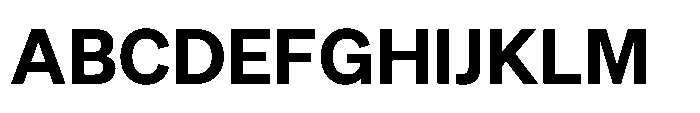 Sinar Grotesk Bold Font UPPERCASE