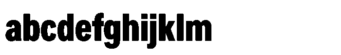Sinar Grotesk Condensed Black FONT