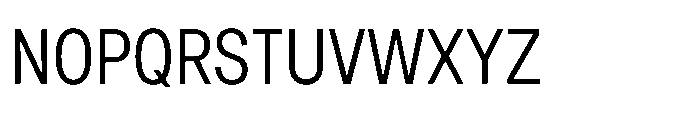 Sinar Grotesk Condensed Light Font UPPERCASE