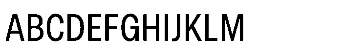 Sinar Grotesk Condensed Font UPPERCASE