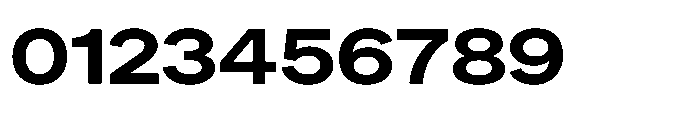 Sinar Grotesk Expanded Bold Font OTHER CHARS