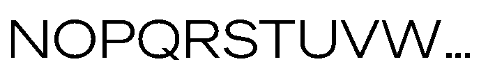 Sinar Grotesk Expanded Light Font UPPERCASE