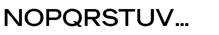 Sinar Grotesk Expanded Medium Font UPPERCASE