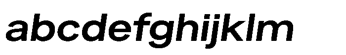 Sinar Grotesk Expanded Semi Bold Italic FONT