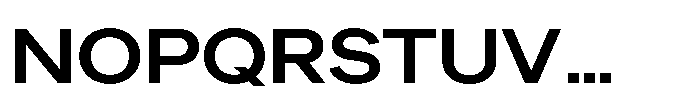 Sinar Grotesk Expanded Semi Bold Font UPPERCASE