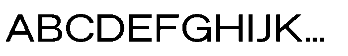 Sinar Grotesk Expanded Font UPPERCASE