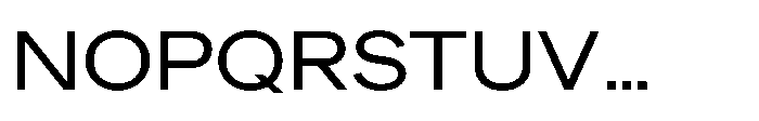 Sinar Grotesk Expanded Font UPPERCASE