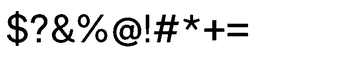 Sinar Grotesk Regular Font OTHER CHARS