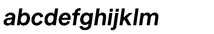 Sinar Grotesk Semi Bold Italic FONT