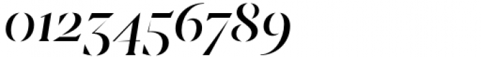 Sincerity Stencil Regular Italic Font OTHER CHARS