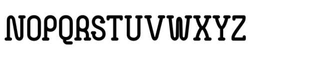 Sincky Regular Font UPPERCASE