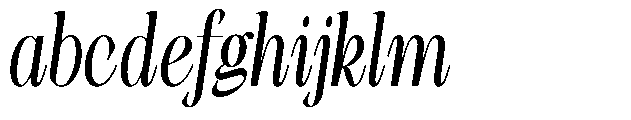 Sinclair Pro Obsession Bold Condensed Italic FONT