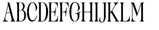Sinclair Pro Obsession Bold Condensed Font UPPERCASE