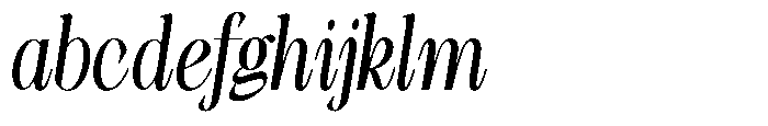 Sinclair Pro Obsession Bold Expanded Italic FONT