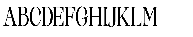 Sinclair Pro Obsession Bold Expanded Font UPPERCASE