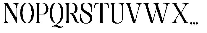 Sinclair Pro Obsession Bold Font UPPERCASE