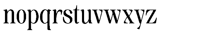 Sinclair Pro Obsession Bold Font LOWERCASE