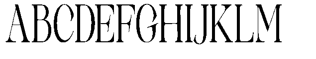 Sinclair Pro Obsession Condensed Font UPPERCASE