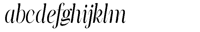 Sinclair Pro Obsession Expanded Italic FONT