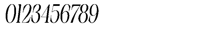 Sinclair Pro Obsession Expanded Slanted Font OTHER CHARS