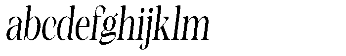 Sinclair Pro Obsession Expanded Slanted FONT