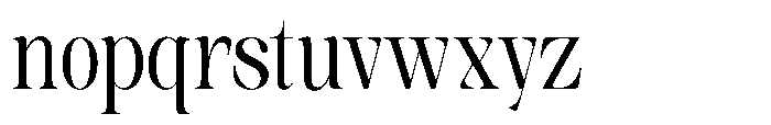 Sinclair Pro Obsession Regular Font LOWERCASE