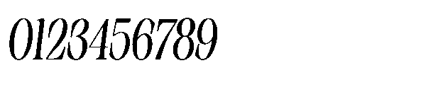Sinclair Pro Obsession Semi Bold Expanded Slanted Font OTHER CHARS