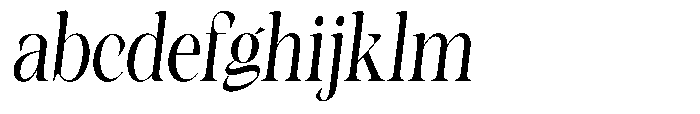 Sinclair Pro Obsession Slanted FONT