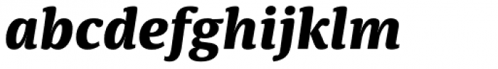 Sindelar ExtraBold Italic Font LOWERCASE