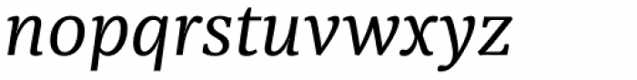 Sindelar Regular A Italic Font LOWERCASE