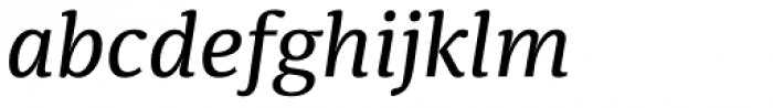 Sindelar Regular B Italic Font LOWERCASE