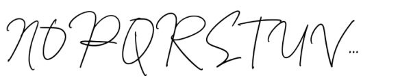 Sinden Signature Font UPPERCASE