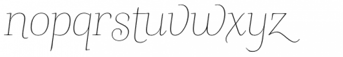 Sinffonia Extra swash Font LOWERCASE